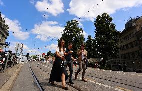 Kornhausbrücke Is Transformed Into The Largest Pop-Up In Switzerland