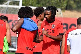 Training Of The OGC Nice Football Team - Nice