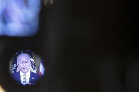 President Joe Biden holds an event on COVID-19 strategy, Delta variant