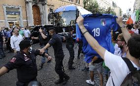 Azzurri Victory Parade - Rome