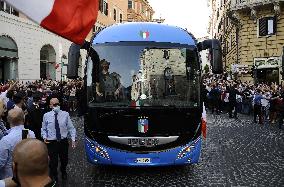 Azzurri Victory Parade - Rome