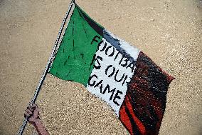 Mural Celebrating Italys European Title - Rome