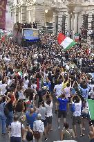 Azzurri Victory Parade - Rome