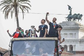 Azzurri Victory Parade - Rome