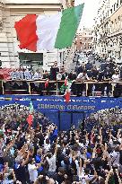 Azzurri Victory Parade - Rome