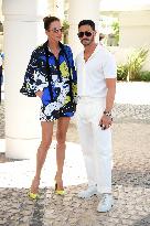 Cannes - Nieves Alvarez and Alejandro Speitzer At Hotel Martinez