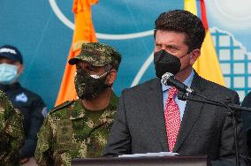 Minister Of Defense Speaks On Haiti - Bogota