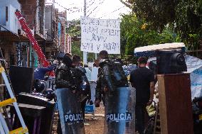 Eviction In The El Carmelo Neighborhood In Itagui - Columbia