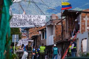 Eviction In The El Carmelo Neighborhood In Itagui - Columbia