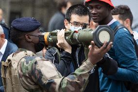 French Army Recruitment Campaign - Paris