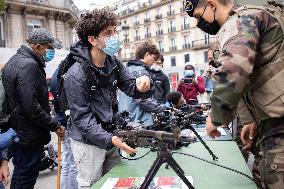 French Army Recruitment Campaign - Paris