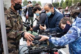 French Army Recruitment Campaign - Paris