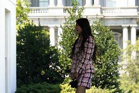 Olivia Rodrigo arrives at the White House - Washington