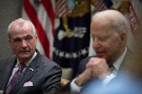 President Biden Meets With Governors And Mayors - Washington