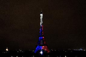 Eiffel Tower Fireworks - Paris