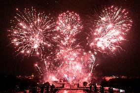 Eiffel Tower Fireworks - Paris