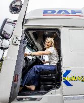 Queen Maxima Visits Transport And Logistics Sector - Nieuwegein