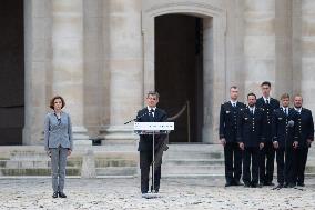 Military Ceremony To Honour The Everyday Heroes Of Gendarmerie