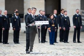 Military Ceremony To Honour The Everyday Heroes Of Gendarmerie