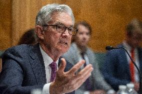 Federal Reserve Board Chairman Powell Testifies Before Congress - Washington