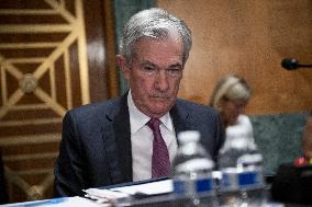 Federal Reserve Board Chairman Powell Testifies Before Congress - Washington