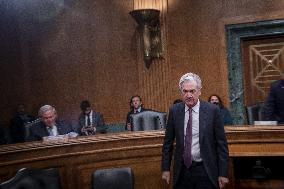 Federal Reserve Board Chairman Powell Testifies Before Congress - Washington