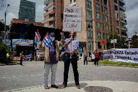 S.O.S Cuba Protest In Colombia