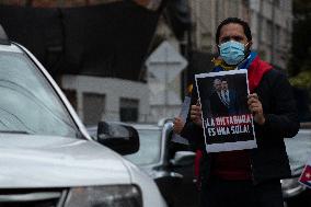 S.O.S Cuba Protest In Colombia