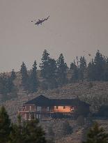 Smoke From Wildfires Burning In The Area Hangs In The Air - B.C