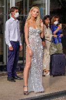 Cannes - Anna Hiltrop At Hotel Martinez