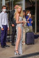 Cannes - Anna Hiltrop At Hotel Martinez