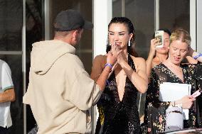 Cannes - Amy Jackson At Hotel Martinez