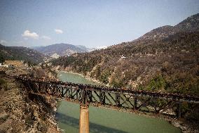 Wildfire Damages In Lytton - British Colombia