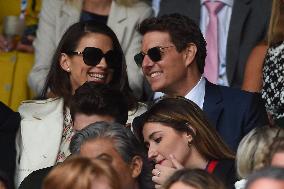 Tom Cruise at Wimbledon - London