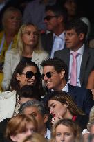 Tom Cruise at Wimbledon - London