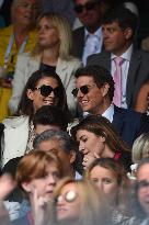 Tom Cruise at Wimbledon - London