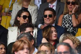 Tom Cruise at Wimbledon - London