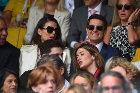 Tom Cruise at Wimbledon - London