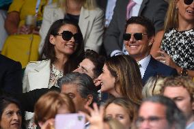 Tom Cruise at Wimbledon - London