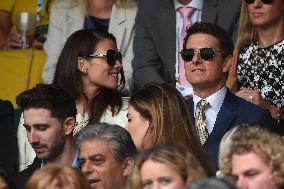 Tom Cruise at Wimbledon - London