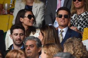 Tom Cruise at Wimbledon - London