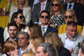 Tom Cruise at Wimbledon - London