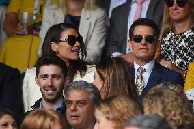 Tom Cruise at Wimbledon - London