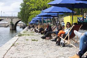 Anne Hidalgo launches Paris Plage 2021