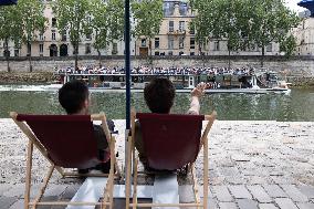 Anne Hidalgo launches Paris Plage 2021