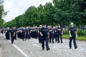 Rehearsal For The July 14 Parade - Versailles