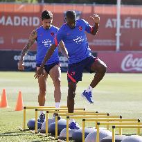 Atletico De Madrid Training Session