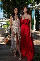 Lapidus Sisters Pose at Chopard Terrace - Cannes