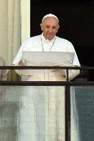 Pope Leads Angelus From the Hospital - Rome