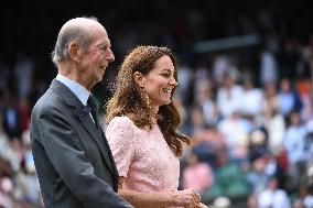 Duchess of Cambridge At Wimbledon Mens Final